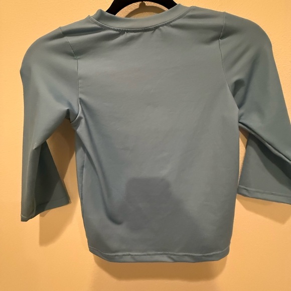 Kids Long Sleeve Tee in Light Blue - Picture 5 of 6